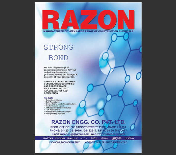 Print ad for Razon