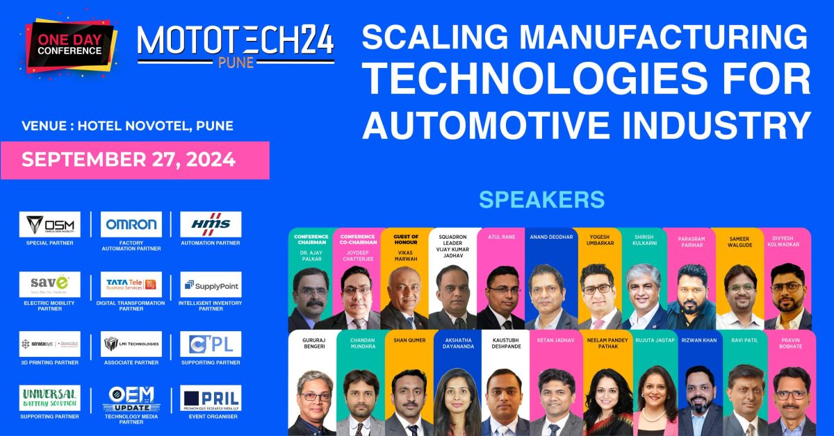 Speakers of Mototech24 Pune Conference